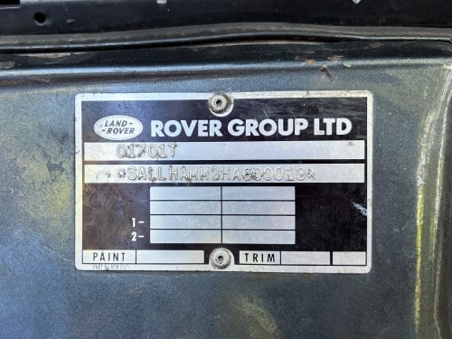 1990 Range Rover Vogue SE Classic à venda (imagem 104 de 137)