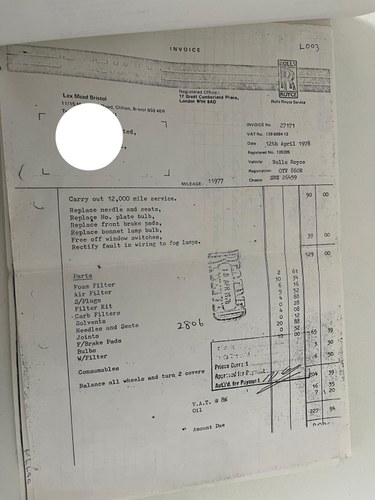 1976 Rolls-Royce Silver Shadow Te koop (foto 76 van 87)