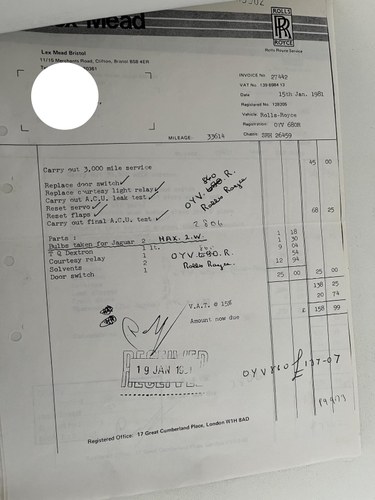 1976 Rolls-Royce Silver Shadow Te koop (foto 77 van 87)