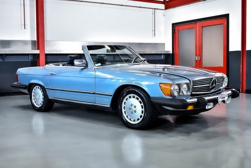 1985 Mercedes-Benz R107 380SL Convertible 3,8L V8 à vendre (picture 1 of 105)