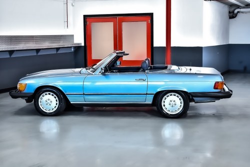 1985 Mercedes-Benz R107 380SL Convertible 3,8L V8 à vendre (picture 23 of 105)