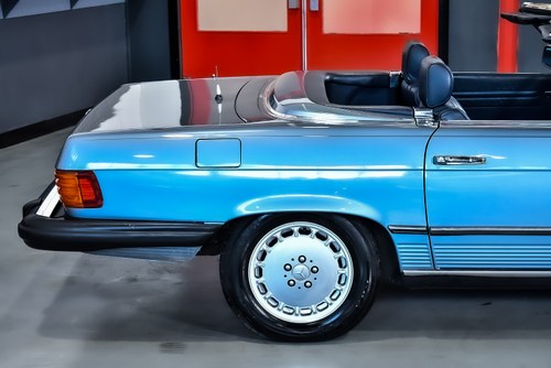 1985 Mercedes-Benz R107 380SL Convertible 3,8L V8 à vendre (picture 65 of 105)