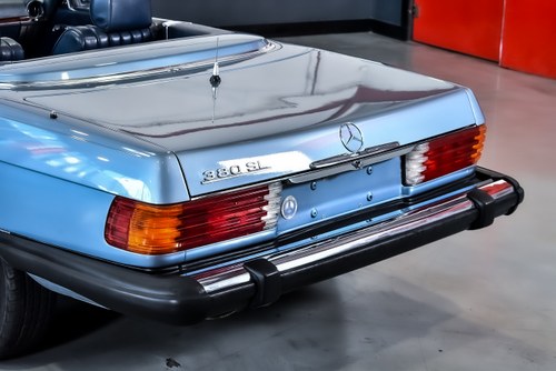 1985 Mercedes-Benz R107 380SL Convertible 3,8L V8 à vendre (picture 82 of 105)