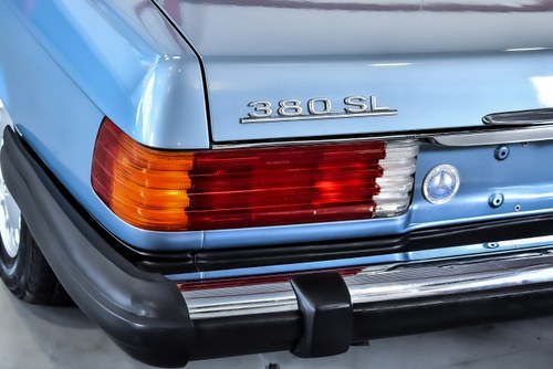 1985 Mercedes-Benz R107 380SL Convertible 3,8L V8 à vendre (picture 83 of 105)