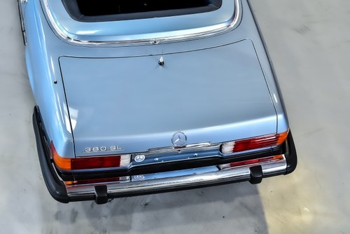 1985 Mercedes-Benz R107 380SL Convertible 3,8L V8 à vendre (picture 88 of 105)
