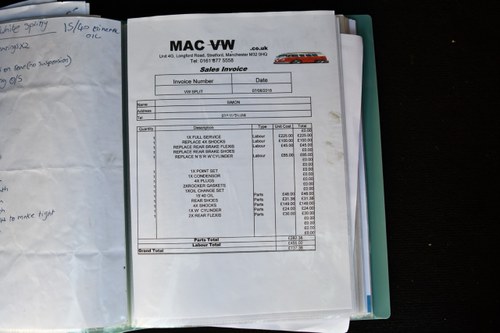 1967 Volkswagen Type 2 Split Screen Canterbury Pitt Camper Van Te koop (foto 120 van 128)