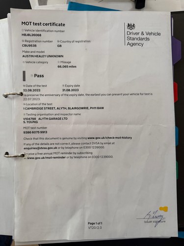 1964 Austin Healey 3000 MkIII BJ8 LHD For Sale (picture 188 of 190)