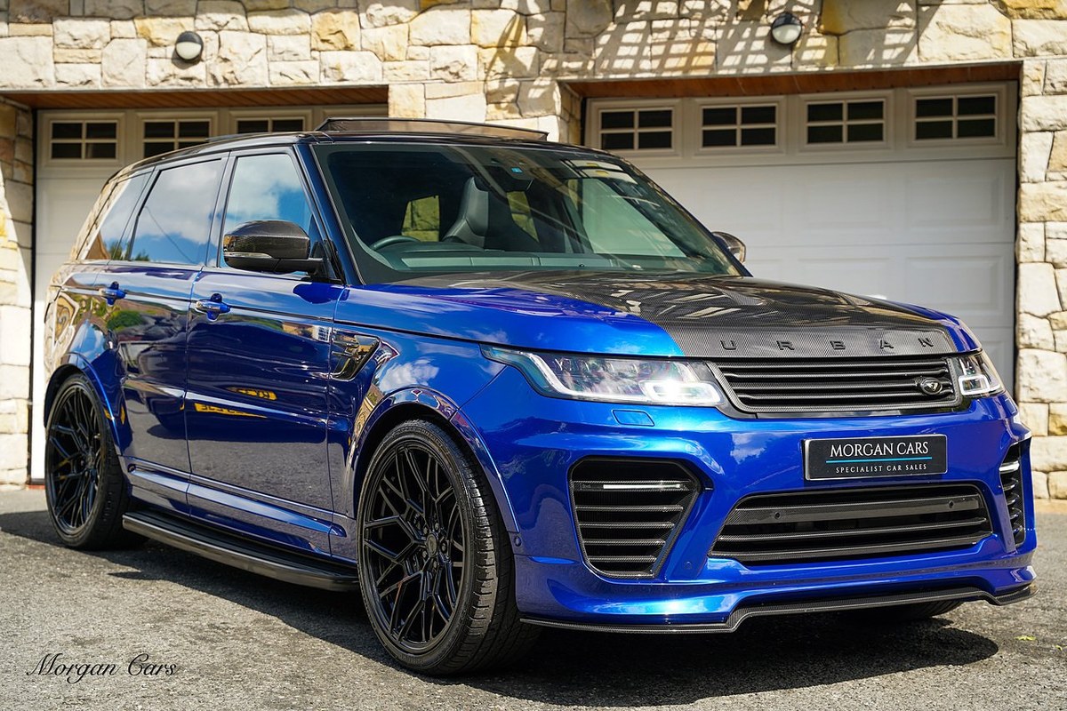 2020 Land Rover Range Rover Sport Blue Automatic, 7+ speed Right Hand ...