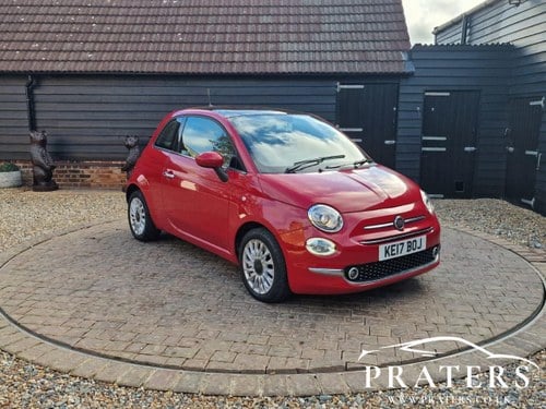 2017 FIAT 500 1.2 Lounge Hatchback 3dr Petrol Manual Euro 6 In vendita