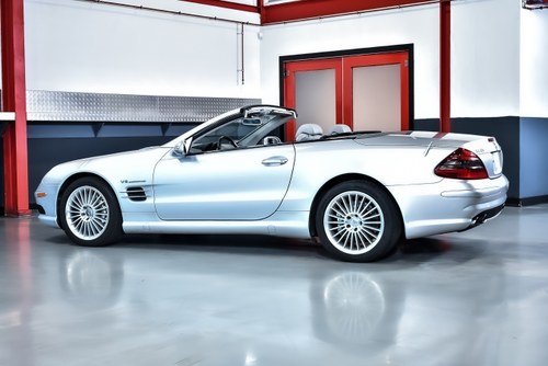 2003 Mercedes-Benz R230 SL55 AMG Convertible 5,5L V8 In vendita (immagine 23 di 105)