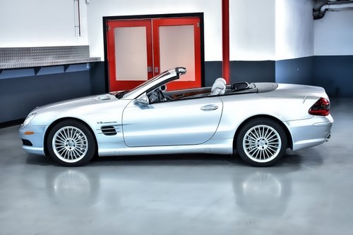 2003 Mercedes-Benz R230 SL55 AMG Convertible 5,5L V8 In vendita (immagine 24 di 105)