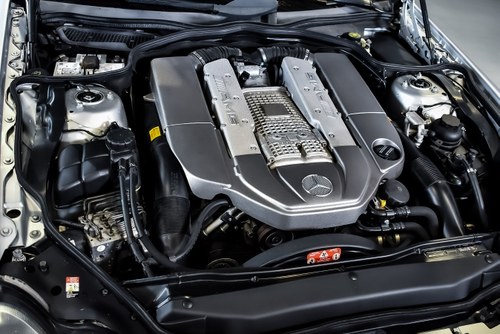 2003 Mercedes-Benz R230 SL55 AMG Convertible 5,5L V8 In vendita (immagine 91 di 105)