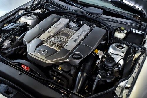 2003 Mercedes-Benz R230 SL55 AMG Convertible 5,5L V8 In vendita (immagine 93 di 105)