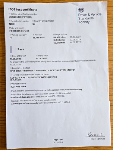 2004 Mercedes-Benz SL500 (R230) till salu (bild 274 av 285)