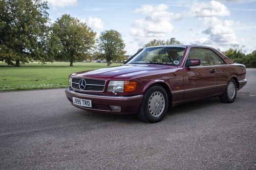1992 Mercedes-Benz C126 560SEC à vendre (picture 10 of 187)