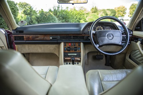 1992 Mercedes-Benz C126 560SEC à vendre (picture 72 of 187)