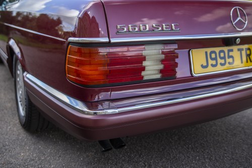 1992 Mercedes-Benz C126 560SEC à vendre (picture 95 of 187)