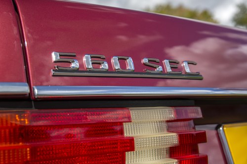 1992 Mercedes-Benz C126 560SEC à vendre (picture 157 of 187)