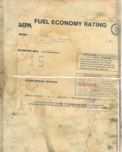 1981 Jeep CJ5 Laredo In vendita (immagine 73 di 73)