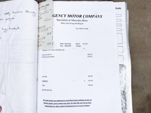 1994 Mercedes-Benz C124 320E à vendre (picture 142 of 150)