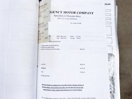 1994 Mercedes-Benz C124 320E à vendre (picture 144 of 150)