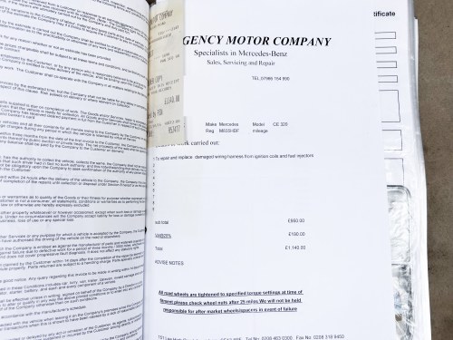 1994 Mercedes-Benz C124 320E à vendre (picture 145 of 150)