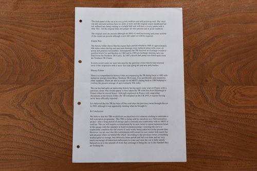 1970 Triumph TR6 For Sale (picture 146 of 161)