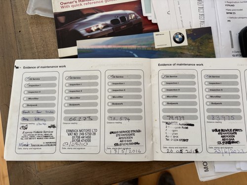 2001 BMW Z3 3.0 Sport For Sale (picture 95 of 96)