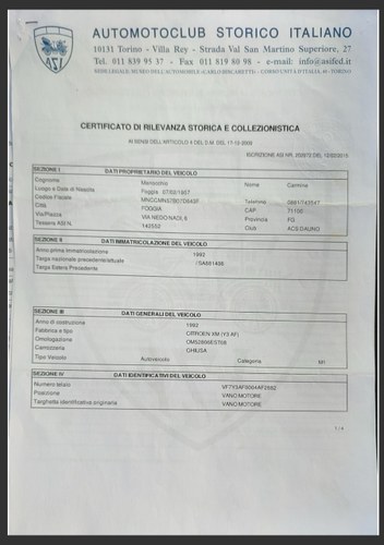 1992 Citroen XM 2.1L TD zum Verkauf (Bild 52 von 54)