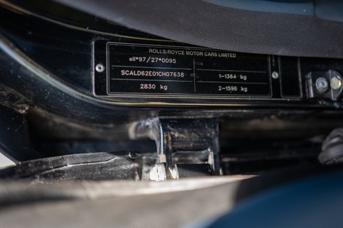 2001 Rolls-Royce Silver Seraph Park Ward LWB In vendita (immagine 70 di 292)