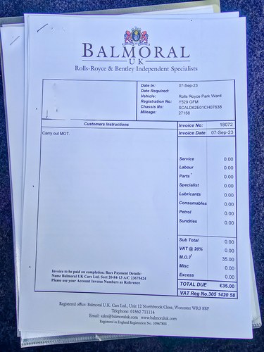 2001 Rolls-Royce Silver Seraph Park Ward LWB In vendita (immagine 273 di 292)