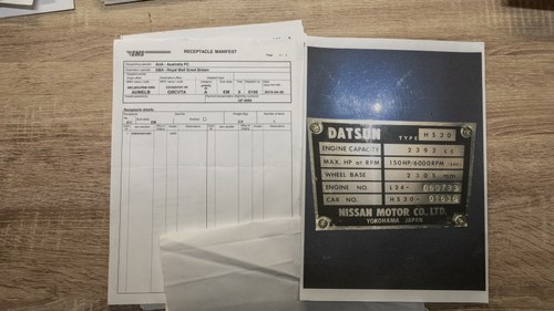 1971 Datsun 240Z In vendita (immagine 239 di 254)