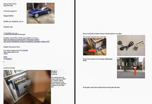 1971 Datsun 240Z In vendita (immagine 252 di 254)