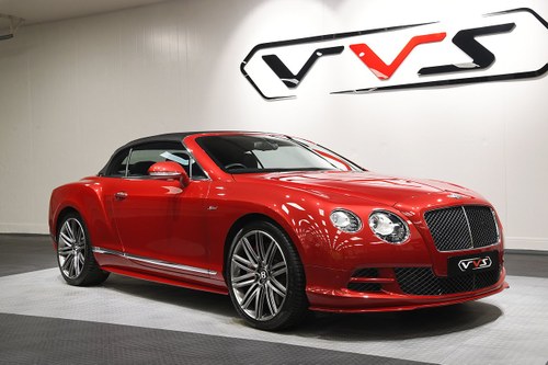2014 Bentley Continental W12 GTC Speed Te koop