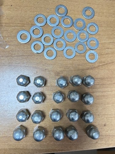 Cylinder head nuts and washers Alfa Romeo Montreal For Sale