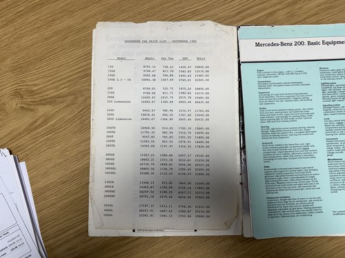 1984 Mercedes-Benz W123 230E Automatic Te koop (foto 202 van 209)