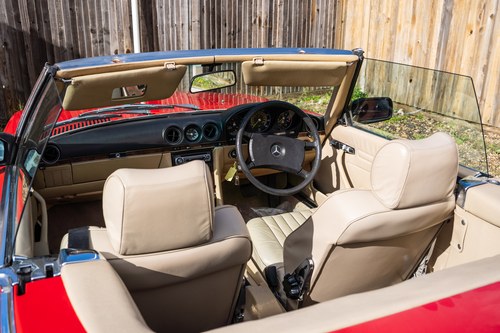 1987 Mercedes-Benz R107 420SL zum Verkauf (Bild 49 von 183)