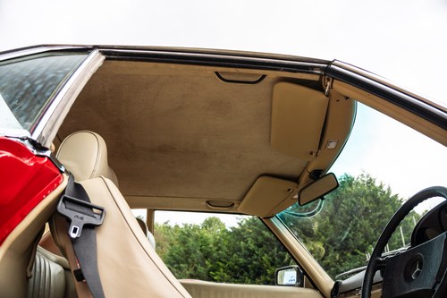 1987 Mercedes-Benz R107 420SL zum Verkauf (Bild 105 von 183)