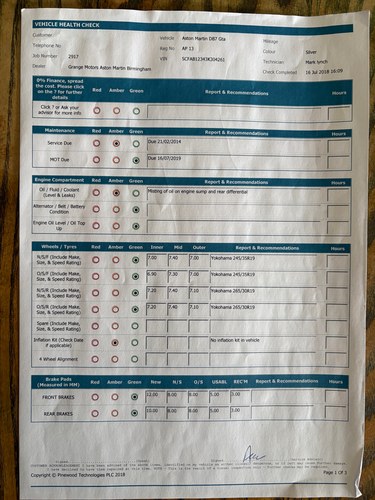 2003 Aston Martin DB7 GTA For Sale (picture 415 of 446)