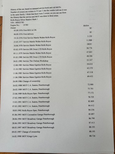 1976 Rolls-Royce Silver Shadow I à vendre (picture 52 of 53)