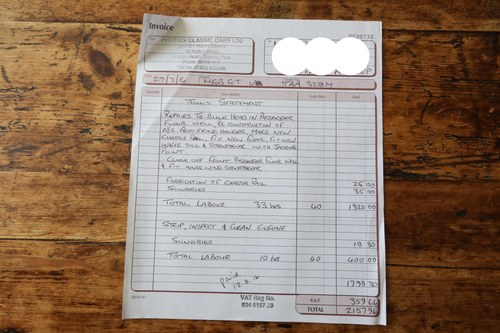 1974 MGB GT V8 MOD En venta (imagen 212 de 255)