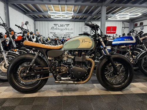 2004 Triumph Bonneville 800 custom BAAK inspired, Bobber/Caf For Sale