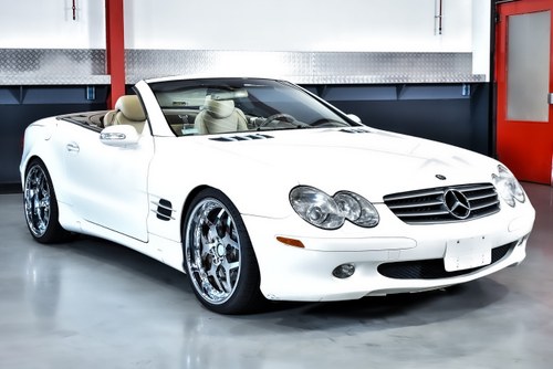 2003 Mercedes-Benz R230 SL500 5,0L V8 Convertible For Sale (picture 1 of 70)