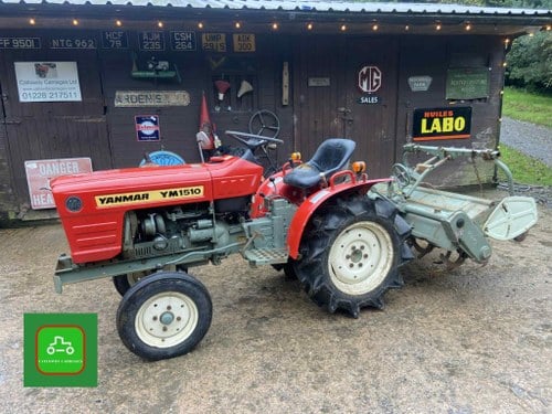 YANMAR YM1510 VERY TIDY ALL WORKING WELL COMPACT TRACTOR VENDUTO
