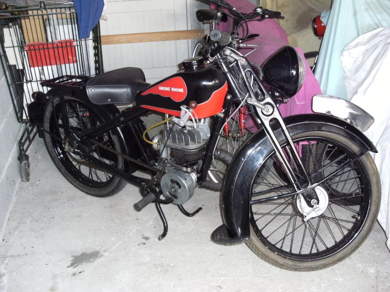 1946 GNOME ET RHONE 125 R2, foto 2