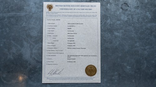 MAO - 1970 Mini Clubman Restomod (1.6-litre 16v Twincam) à venda (imagem 207 de 210)