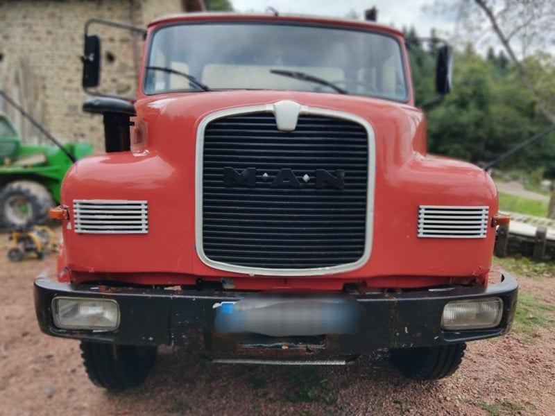 1977 MAN 19-168 tribenne