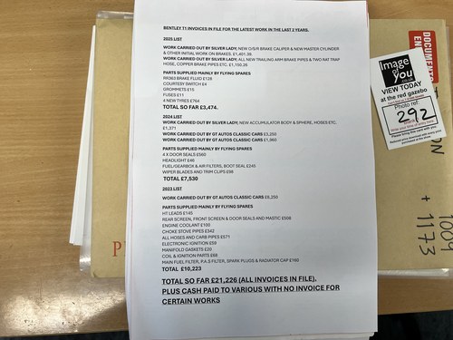 1971 Bentley T1 For Sale (picture 193 of 270)