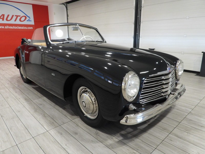 Simca Black 1950 Simca 8 Cabriolet Black Manual, 4 speed Left Hand Drive in Italy ...