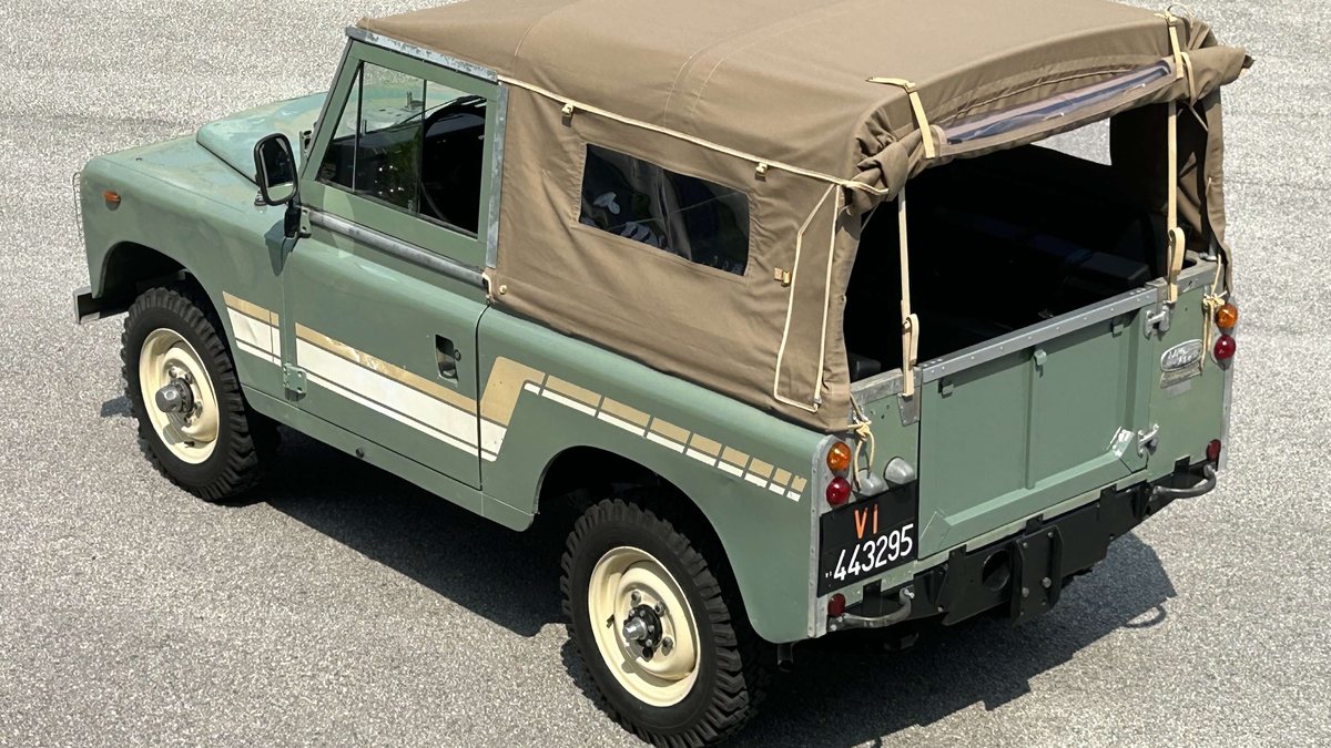 1978 Land Rover Series 3 Green Manual Left Hand Drive in Italy - For ...